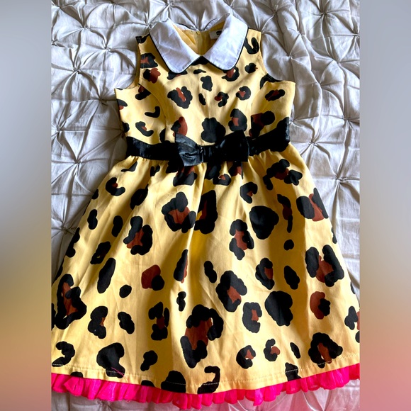 Girls harajuku leopard dress BNWT!!! - Picture 1 of 6